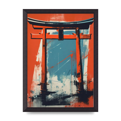 Torii Gates Elegant Curve Print