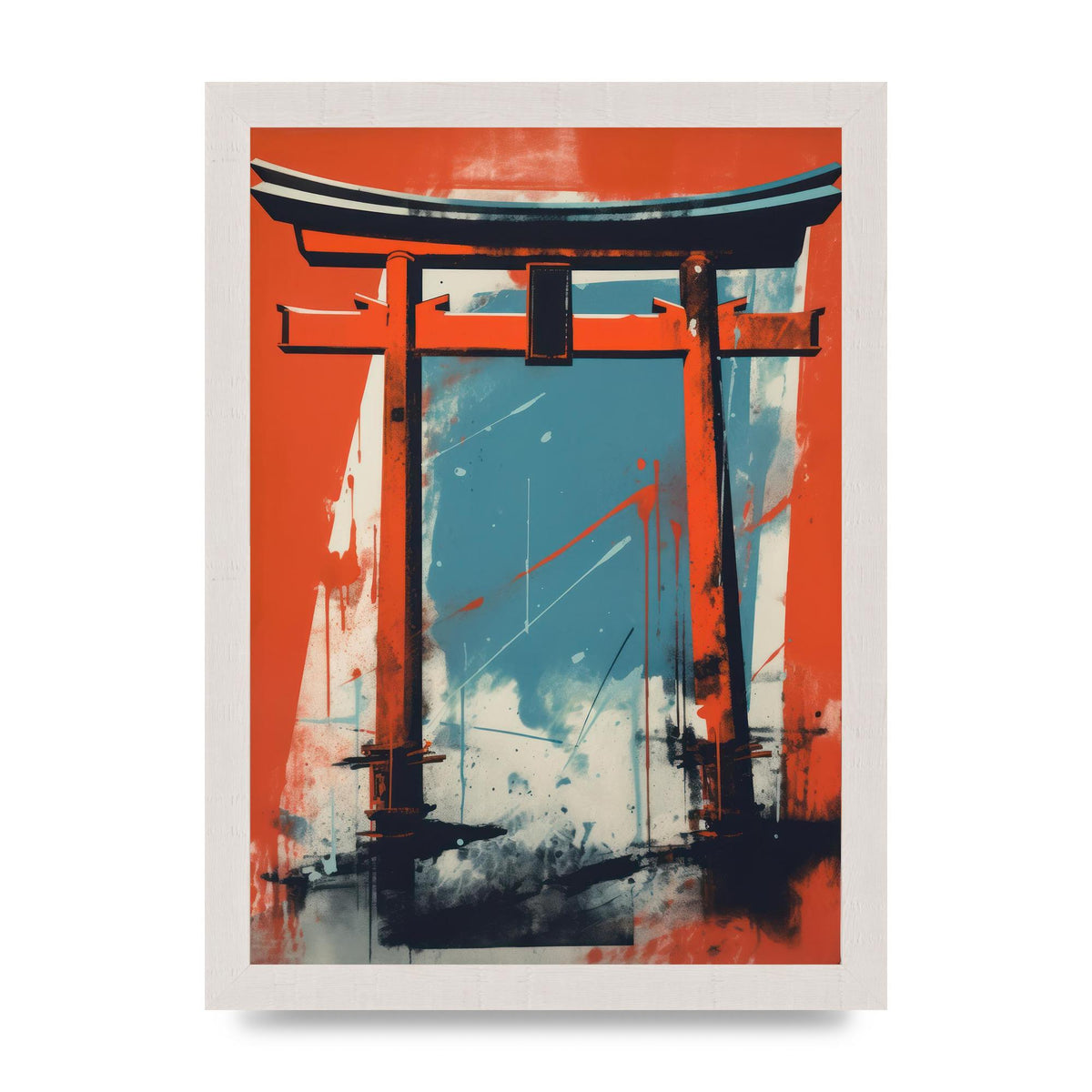 Torii Gates Elegant Curve Print