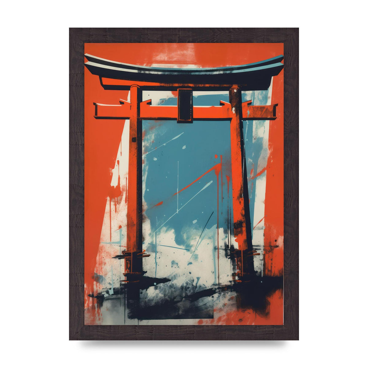 Torii Gates Elegant Curve Print
