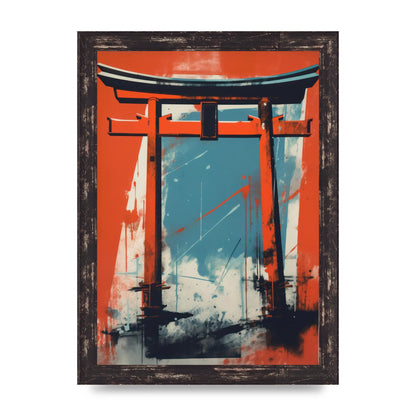 Torii Gates Elegant Curve Print