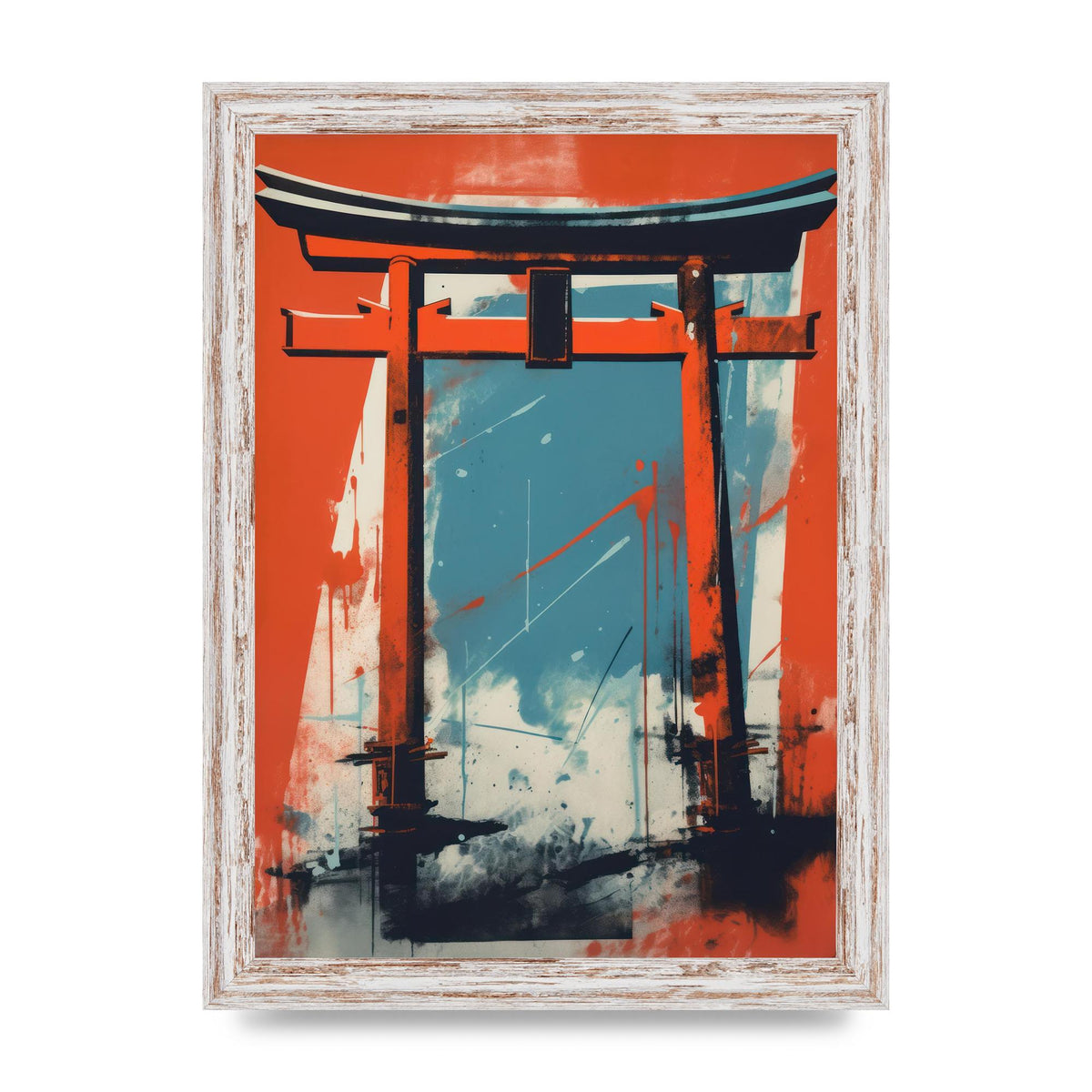 Torii Gates Elegant Curve Print