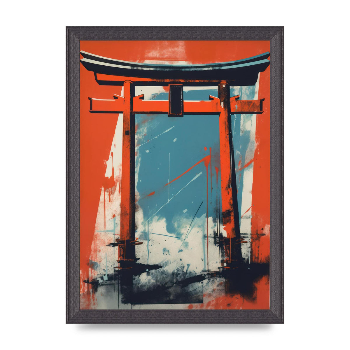 Torii Gates Elegant Curve Print