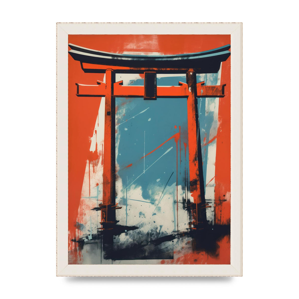 Torii Gates Elegant Curve Print