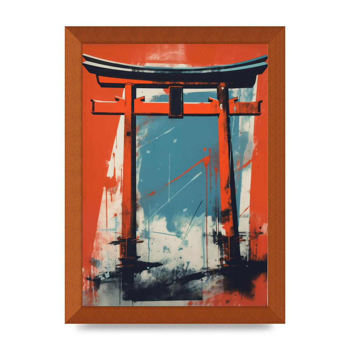 Torii Gates Elegant Curve Print