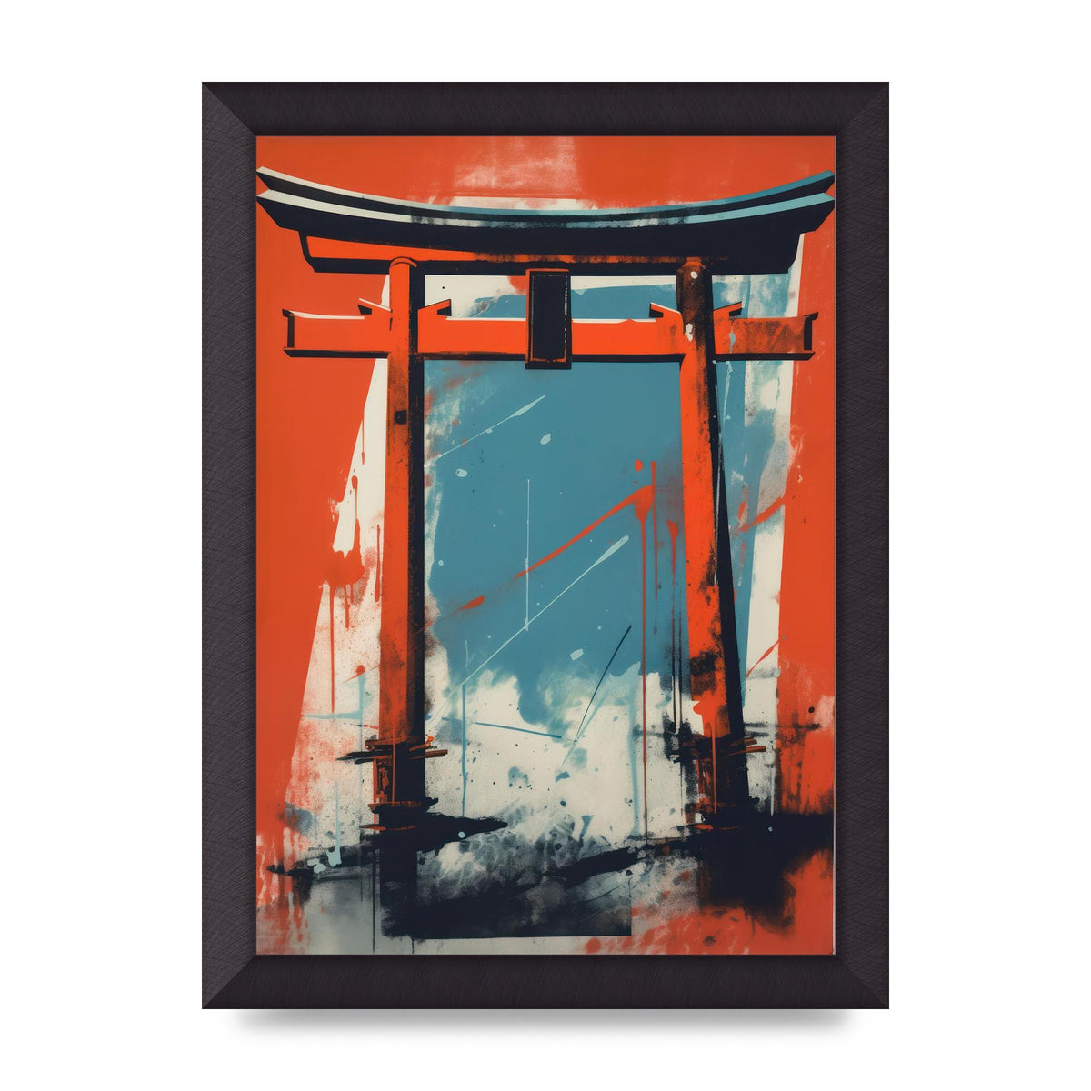 Torii Gates Elegant Curve Print