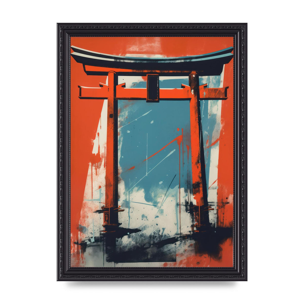 Torii Gates Elegant Curve Print