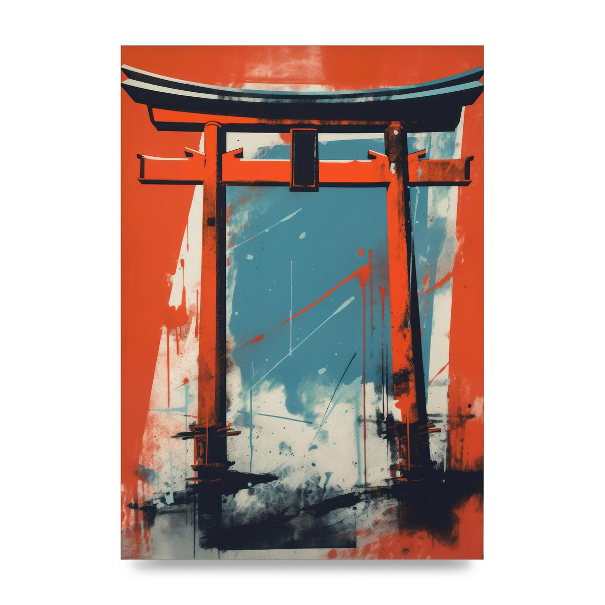 Torii Gates Elegant Curve Print