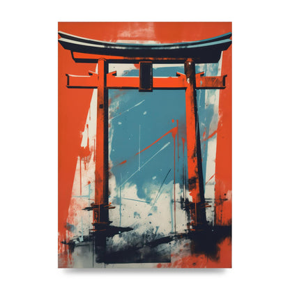 Torii Gates Elegant Curve Print