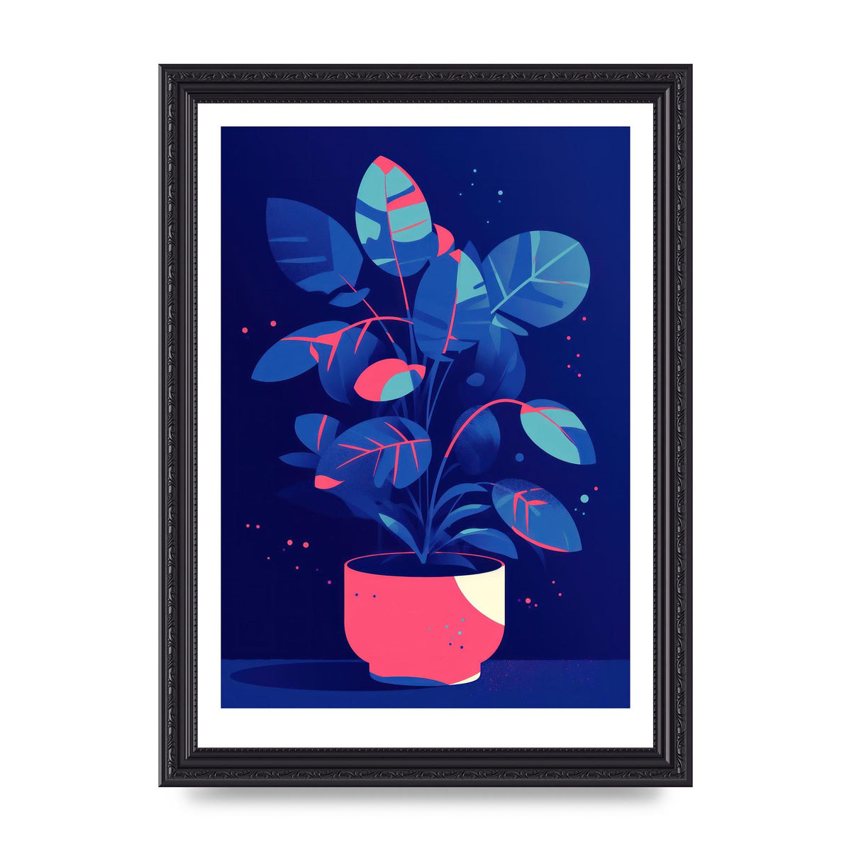 Blue Void Redux House Plant Design