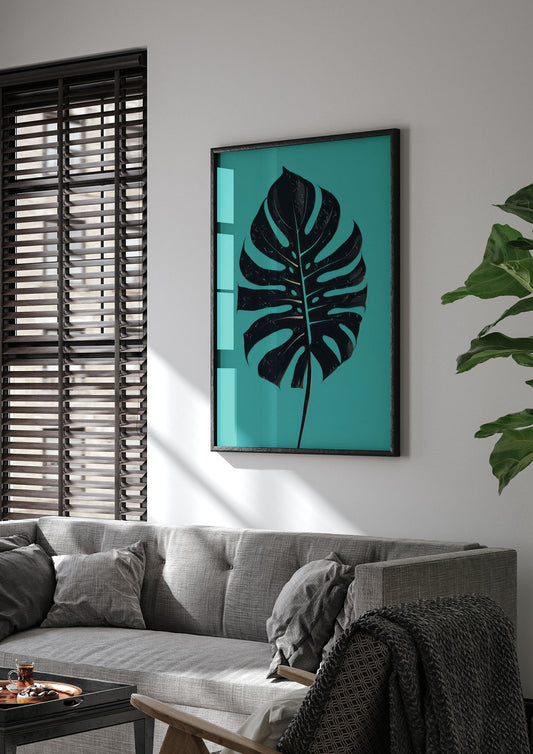 Monstera Leaf in Monstera Minimalism