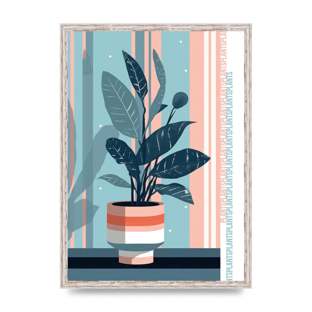 Botanical Artwork with Zips Inspiration