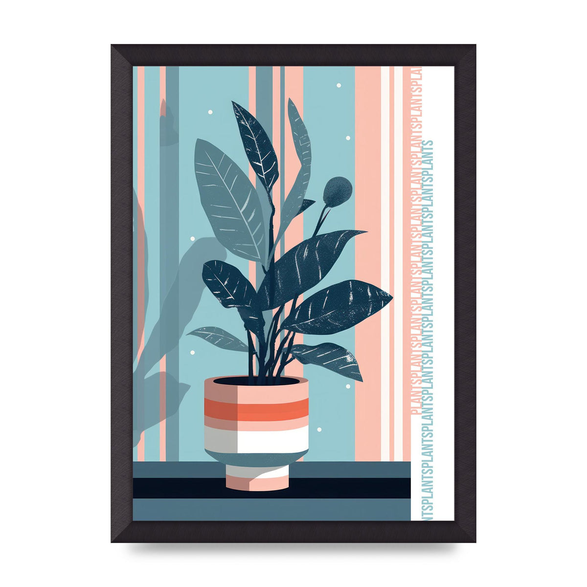 Botanical Artwork with Zips Inspiration