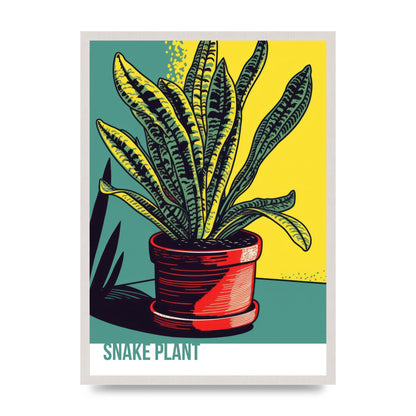 Serpentine Stories Vibrant Snake Plant