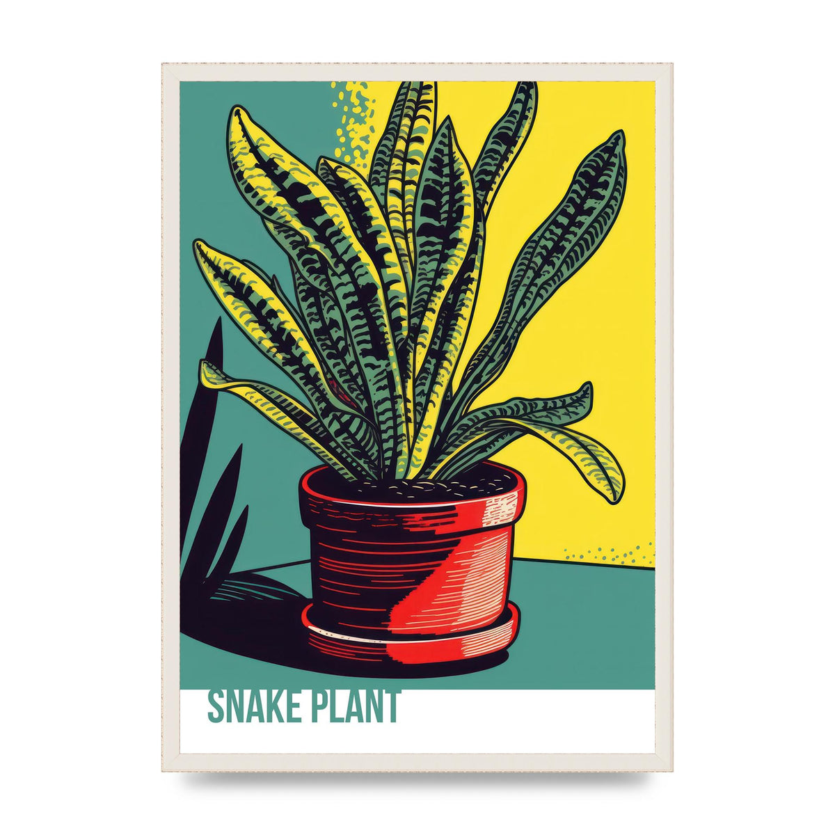 Serpentine Stories Vibrant Snake Plant