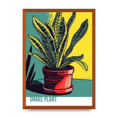 Serpentine Stories Vibrant Snake Plant