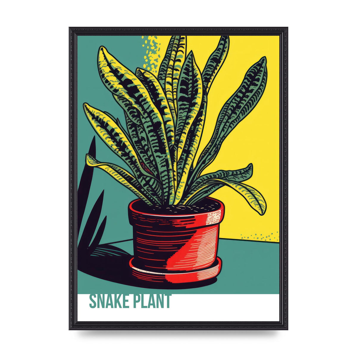 Serpentine Stories Vibrant Snake Plant