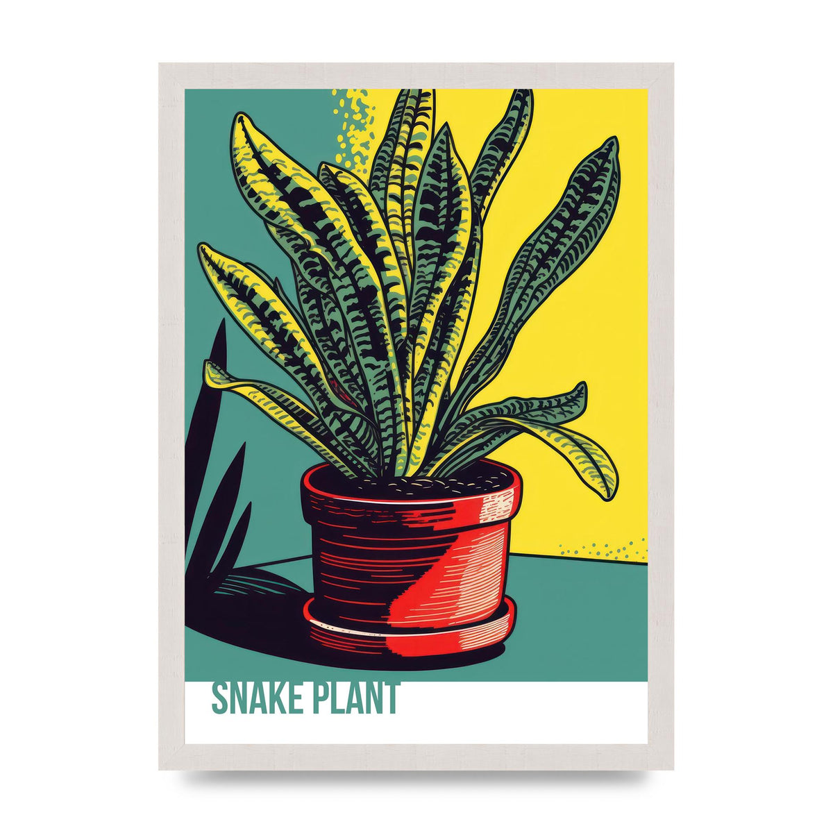 Serpentine Stories Vibrant Snake Plant