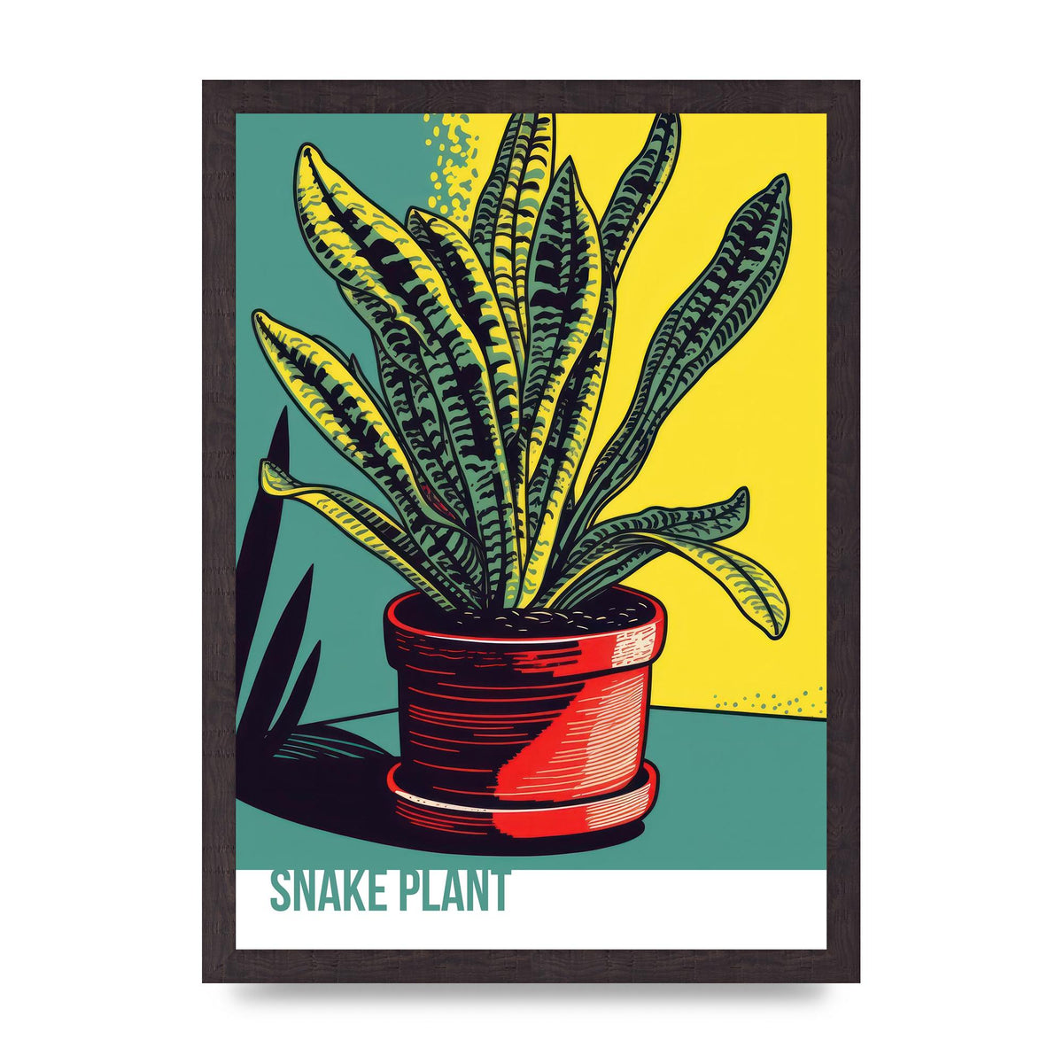 Serpentine Stories Vibrant Snake Plant