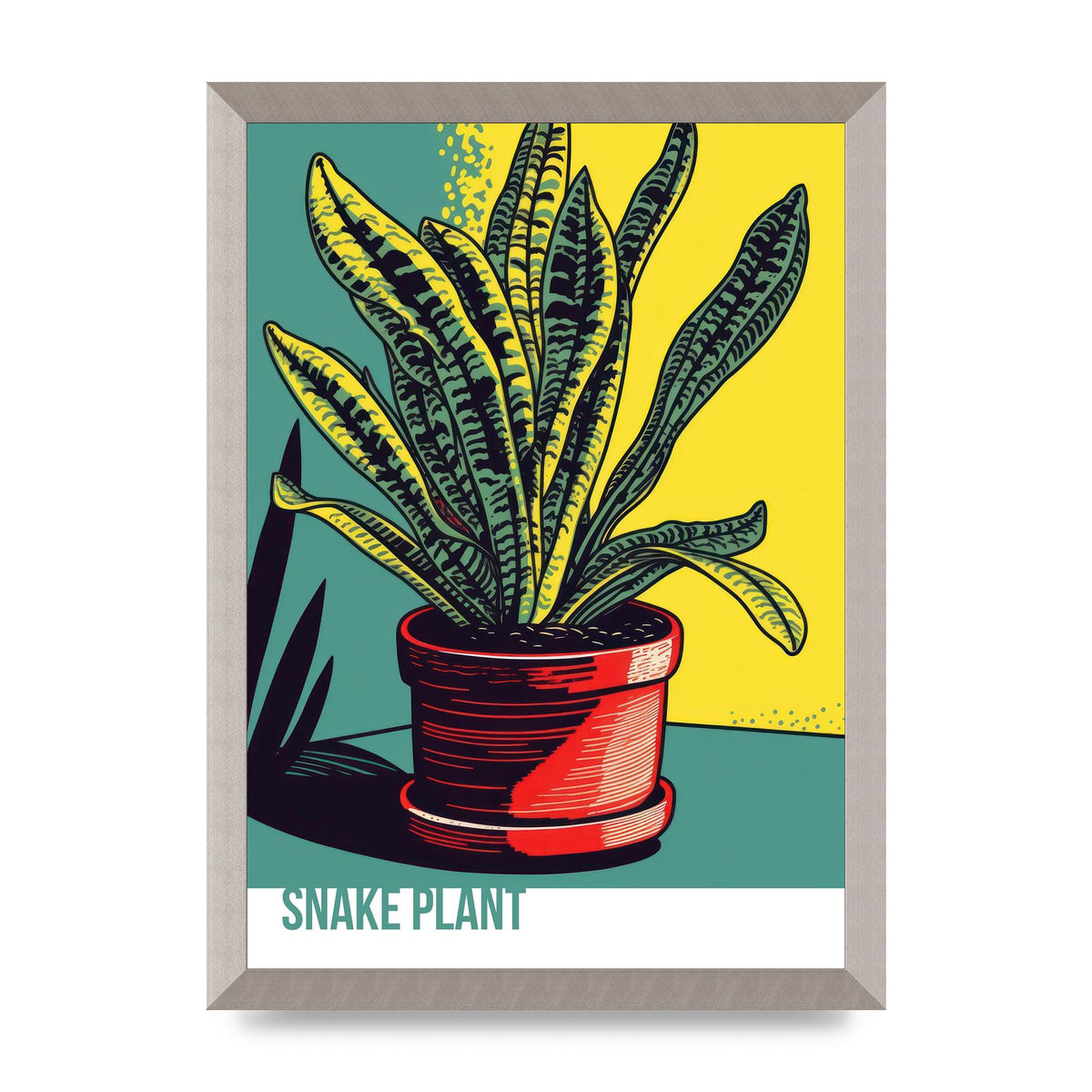 Serpentine Stories Vibrant Snake Plant