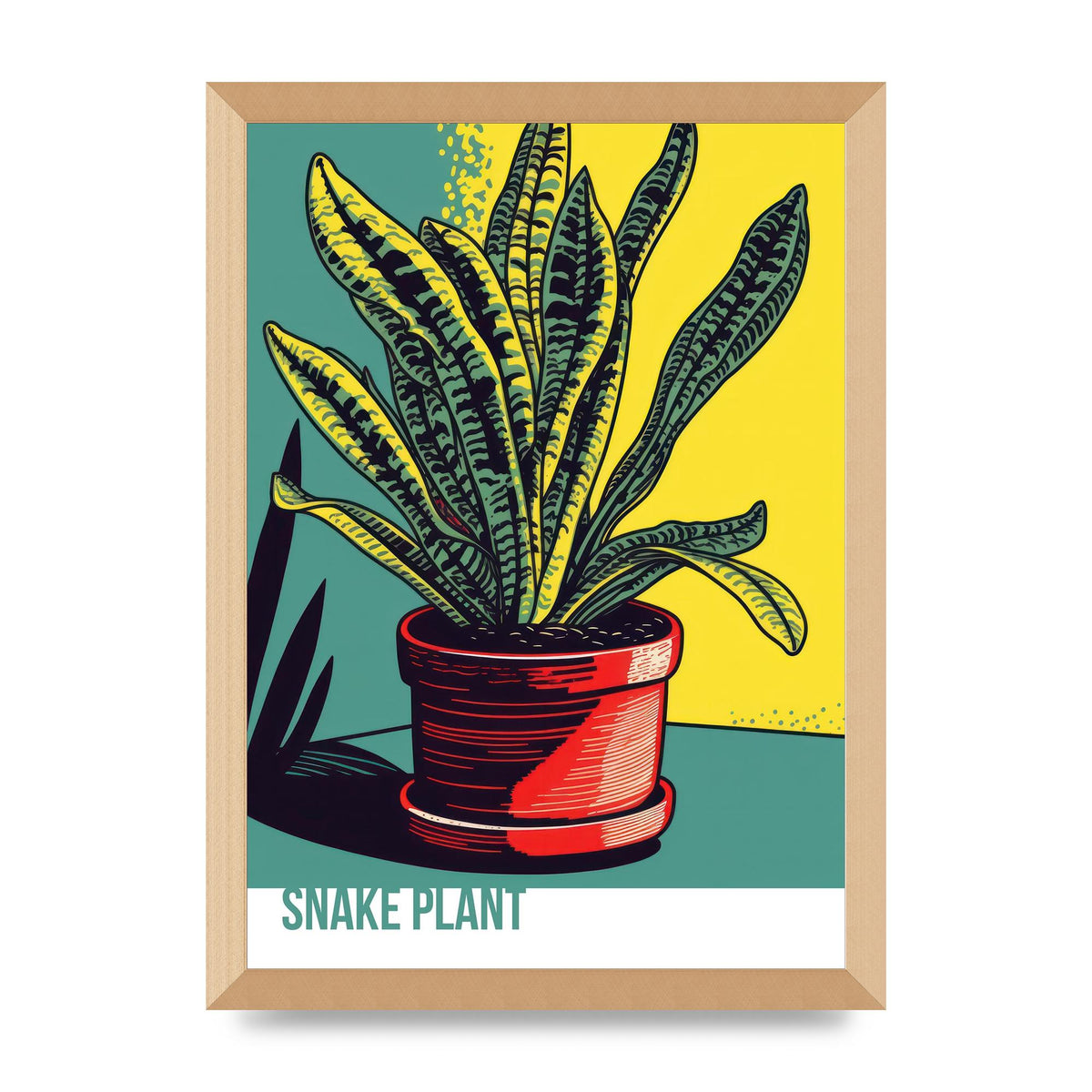 Serpentine Stories Vibrant Snake Plant
