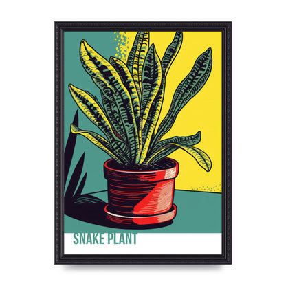 Serpentine Stories Vibrant Snake Plant