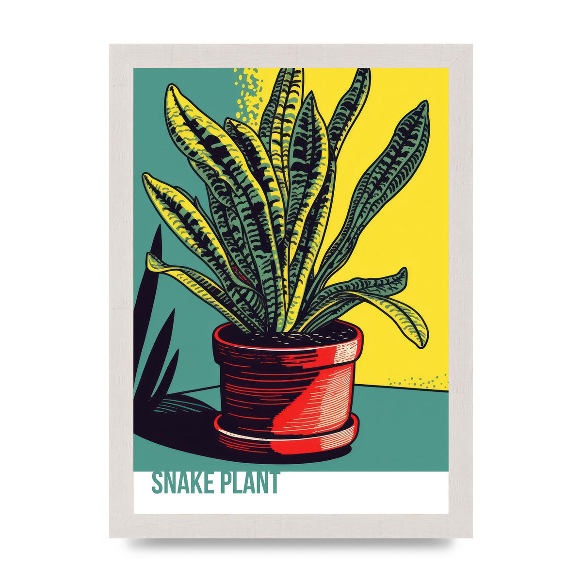 Serpentine Stories Vibrant Snake Plant