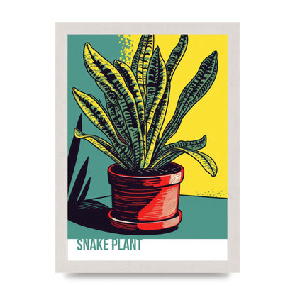 Serpentine Stories Vibrant Snake Plant