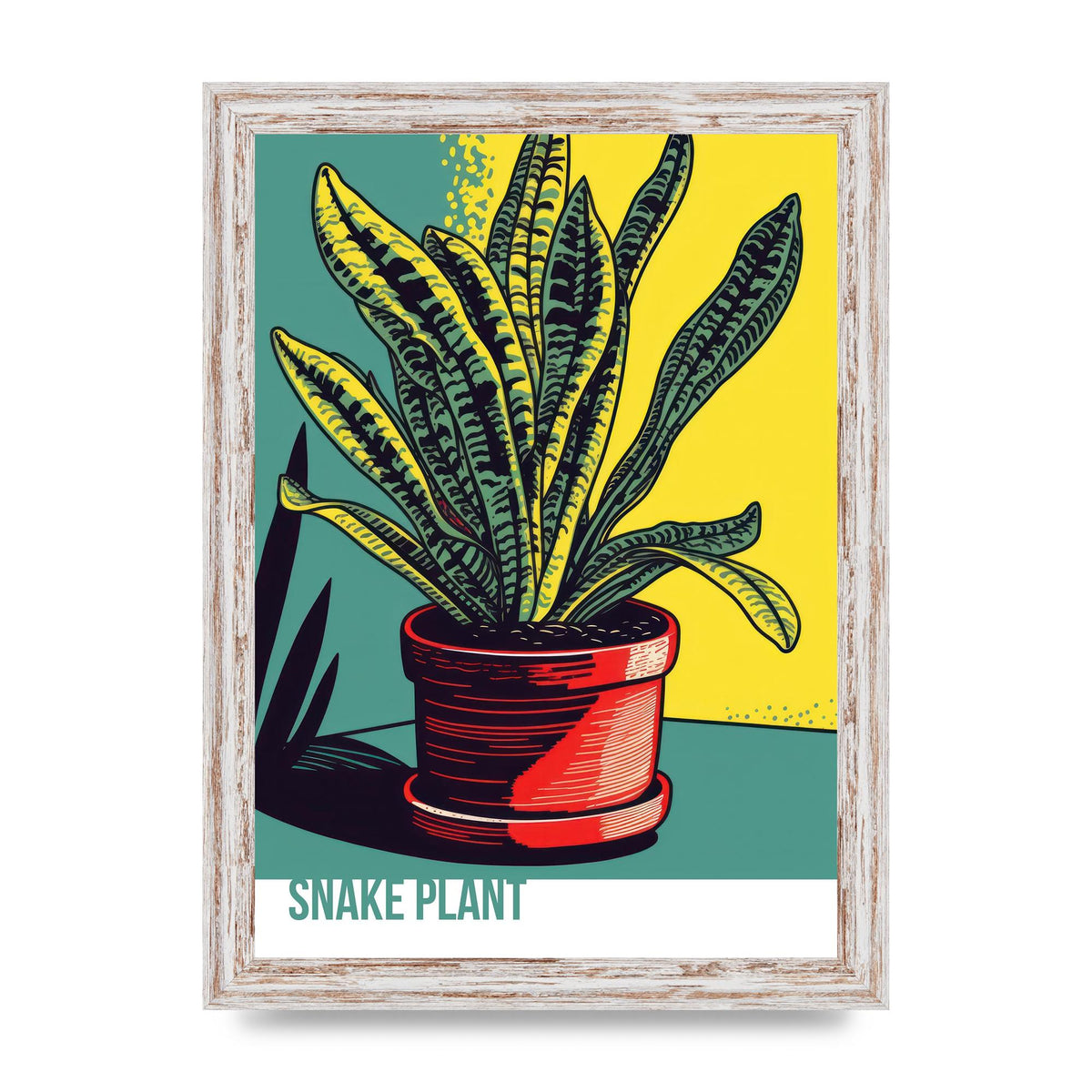 Serpentine Stories Vibrant Snake Plant