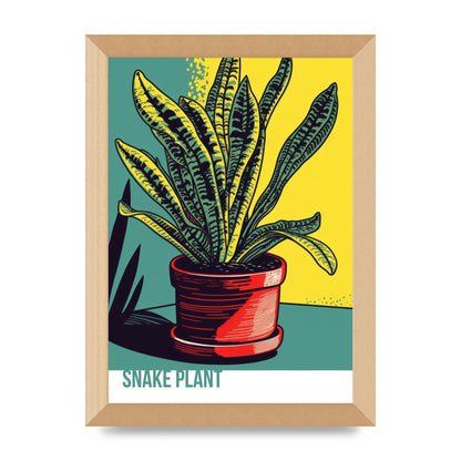 Serpentine Stories Vibrant Snake Plant