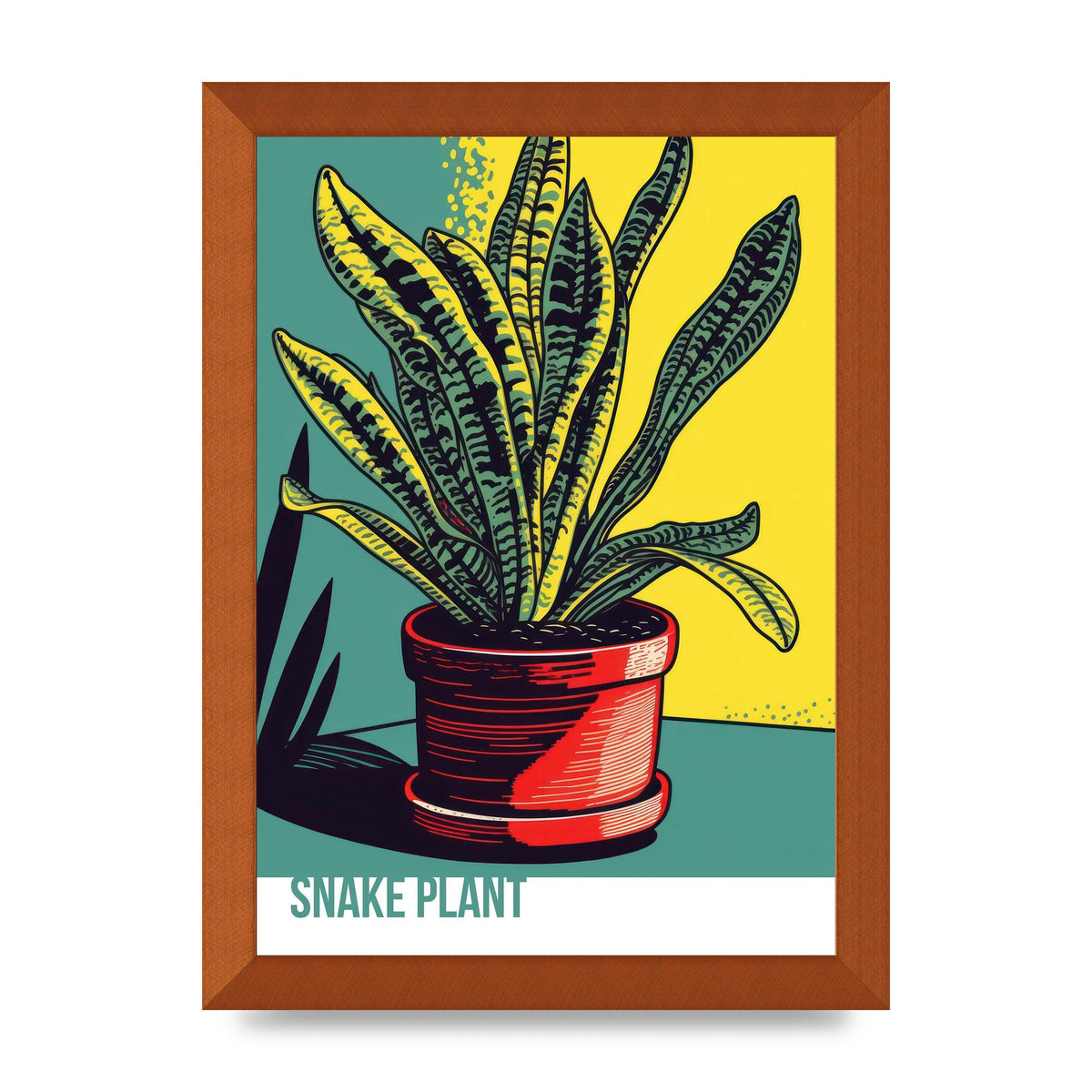 Serpentine Stories Vibrant Snake Plant