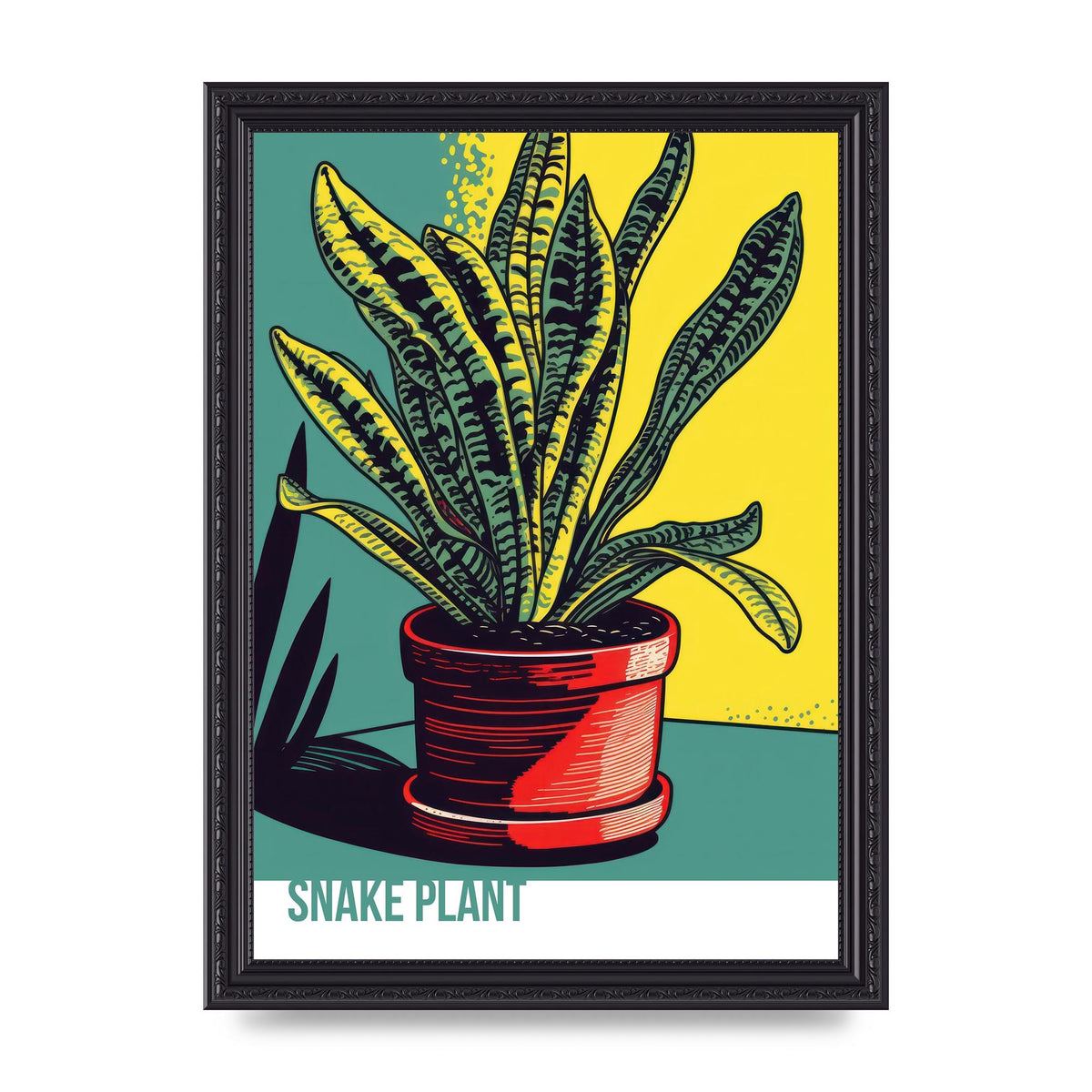 Serpentine Stories Vibrant Snake Plant