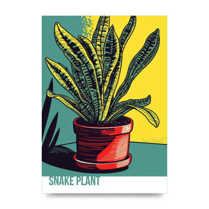 Serpentine Stories Vibrant Snake Plant