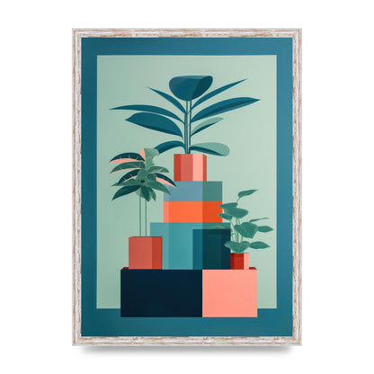 Anne Truitts Geometric Risograph Print