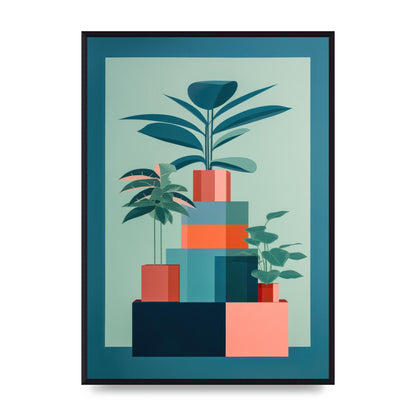 Anne Truitts Geometric Risograph Print