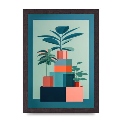 Anne Truitts Geometric Risograph Print