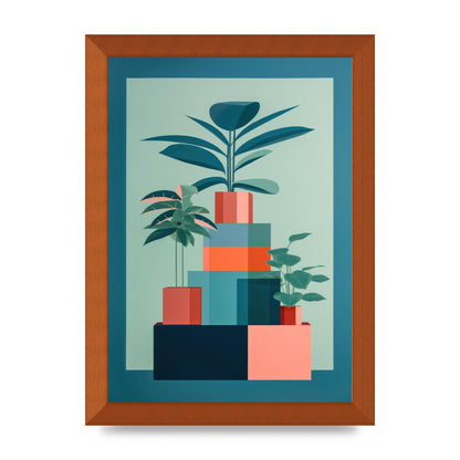 Anne Truitts Geometric Risograph Print