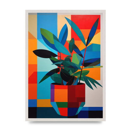 Ellsworth Kelly-Inspired House Plant