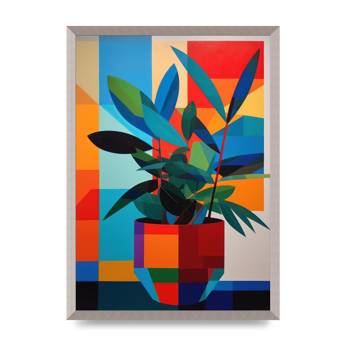 Ellsworth Kelly-Inspired House Plant