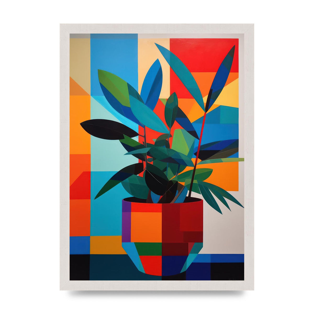 Ellsworth Kelly-Inspired House Plant