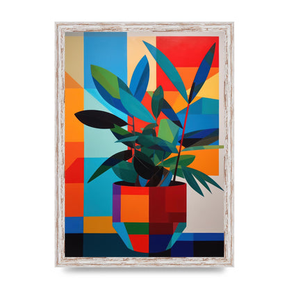 Ellsworth Kelly-Inspired House Plant