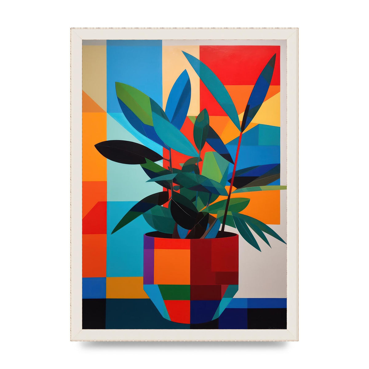 Ellsworth Kelly-Inspired House Plant