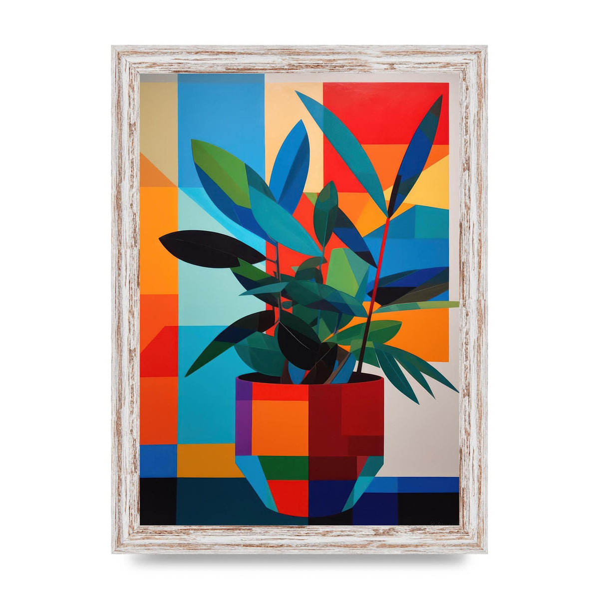 Ellsworth Kelly-Inspired House Plant