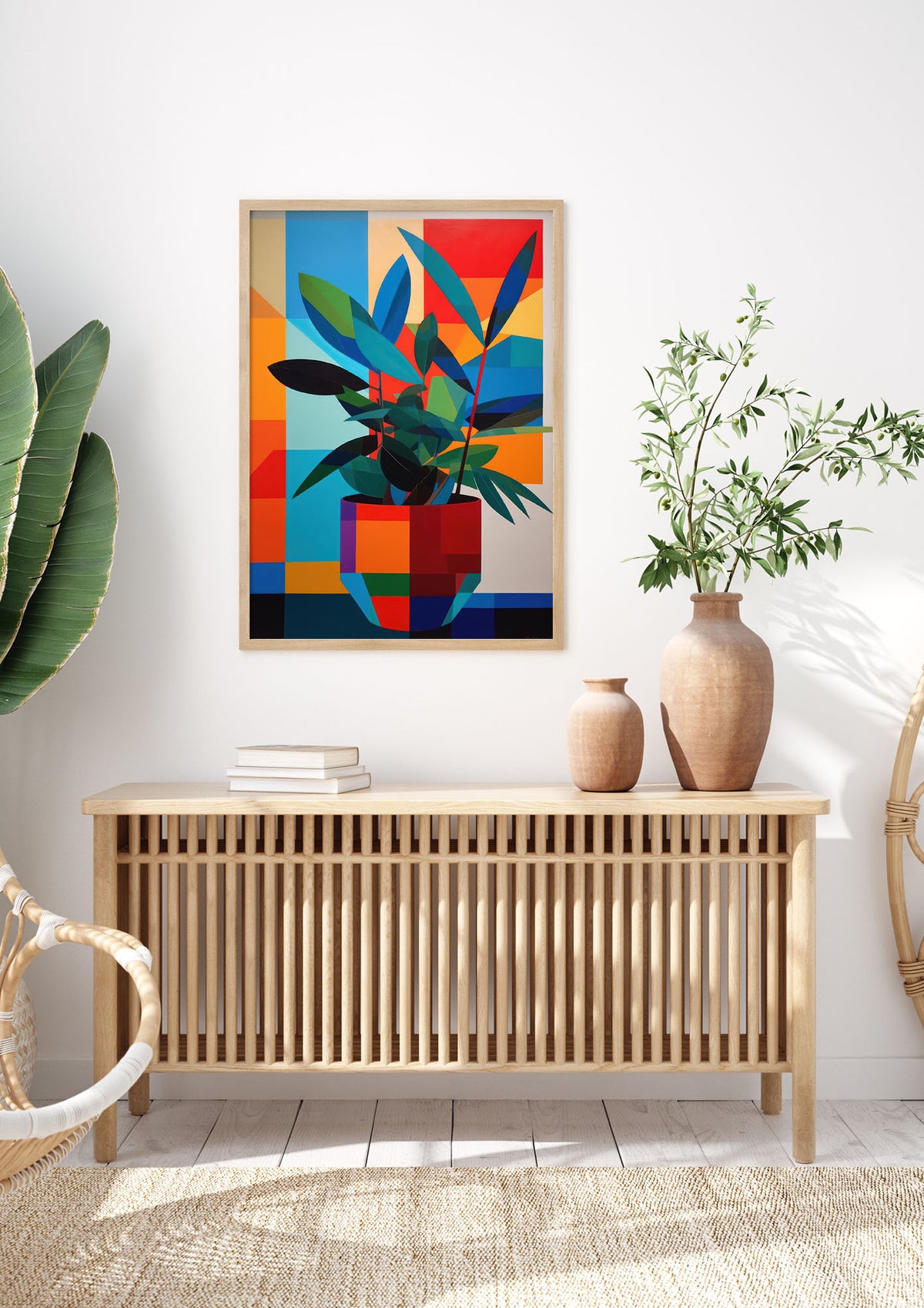 Ellsworth Kelly-Inspired House Plant
