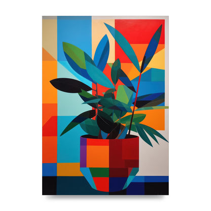 Ellsworth Kelly-Inspired House Plant