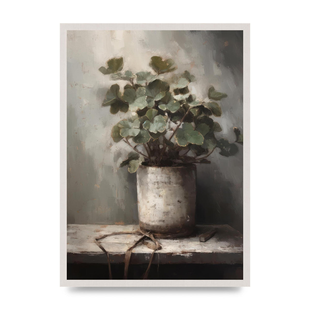 Tranquil House Plant in Whispering White