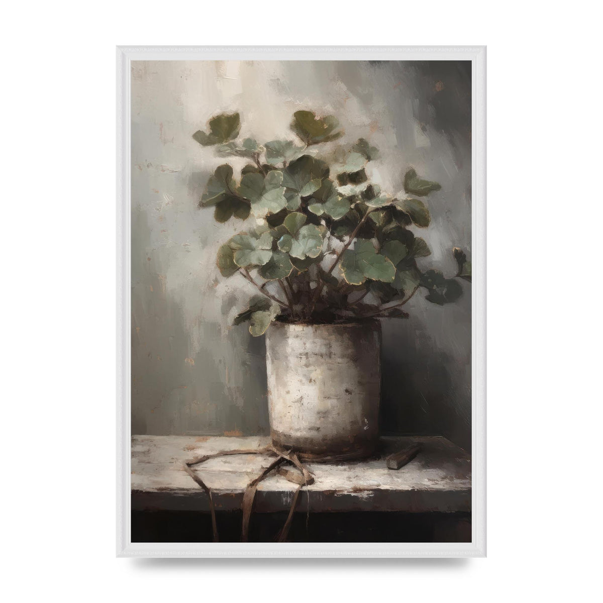 Tranquil House Plant in Whispering White