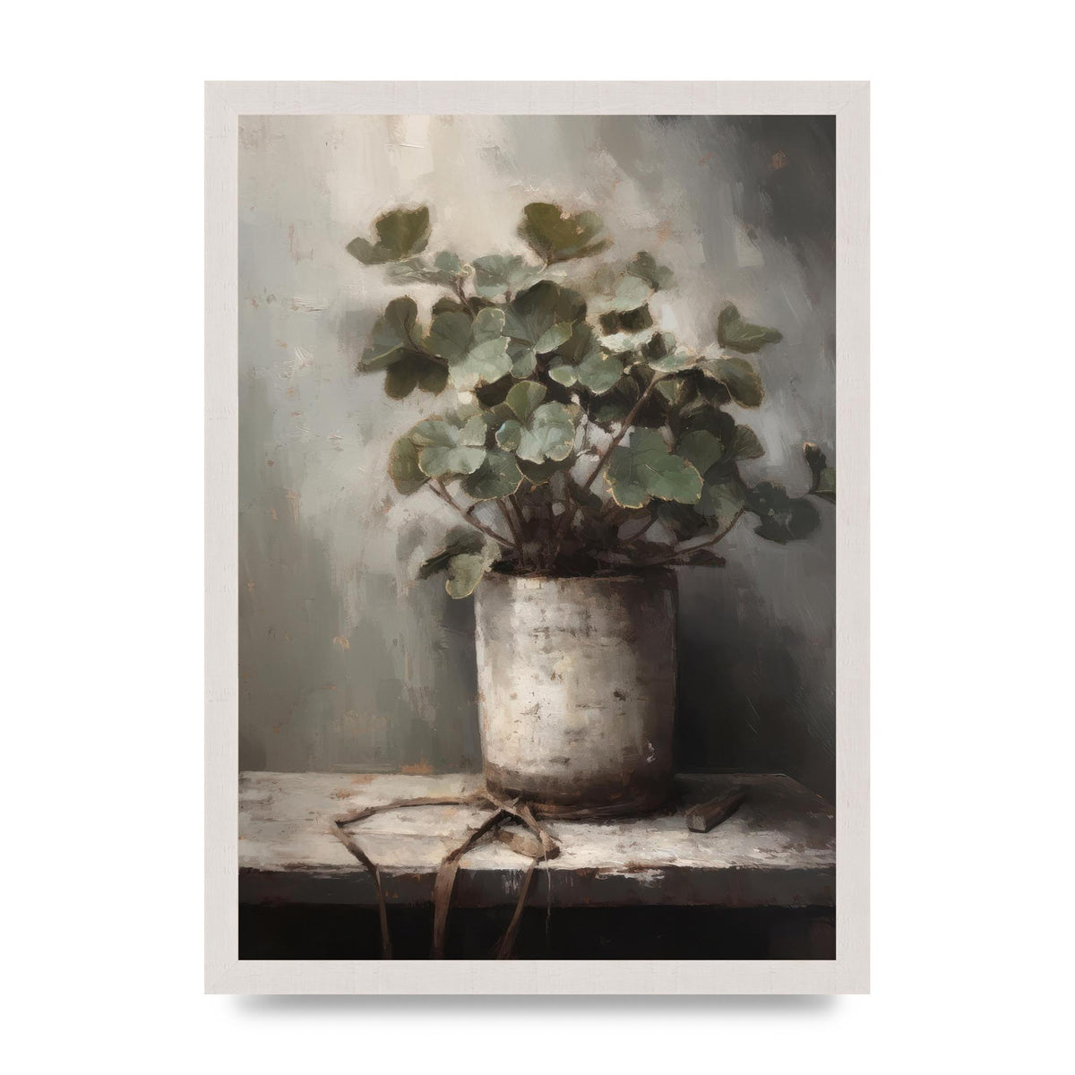 Tranquil House Plant in Whispering White