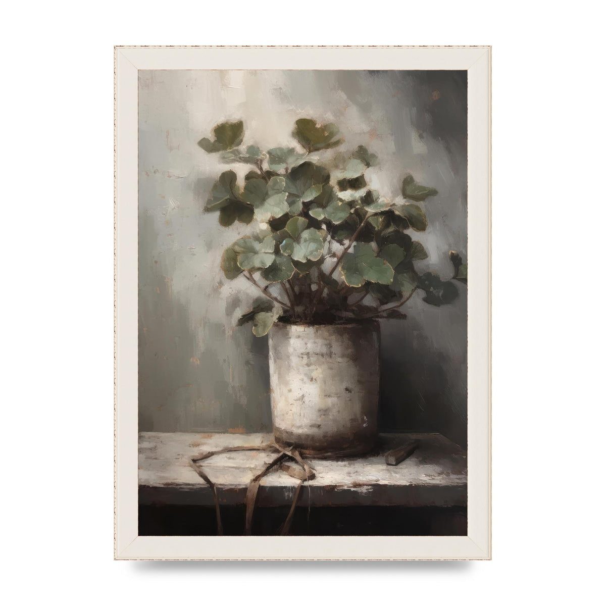 Tranquil House Plant in Whispering White