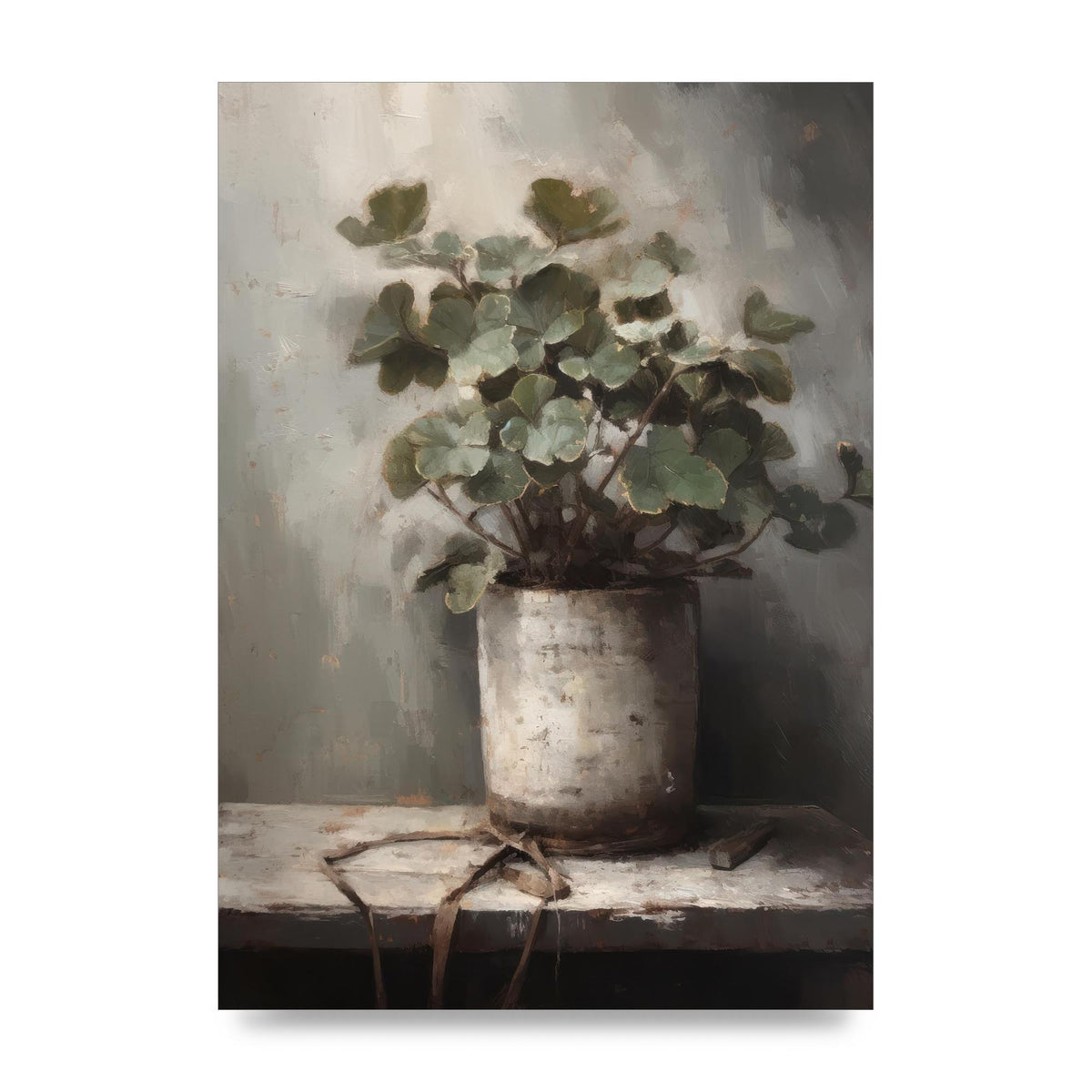 Tranquil House Plant in Whispering White
