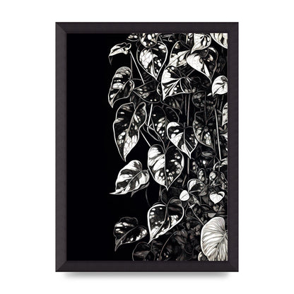 Pothos Vine Abstract Risograph